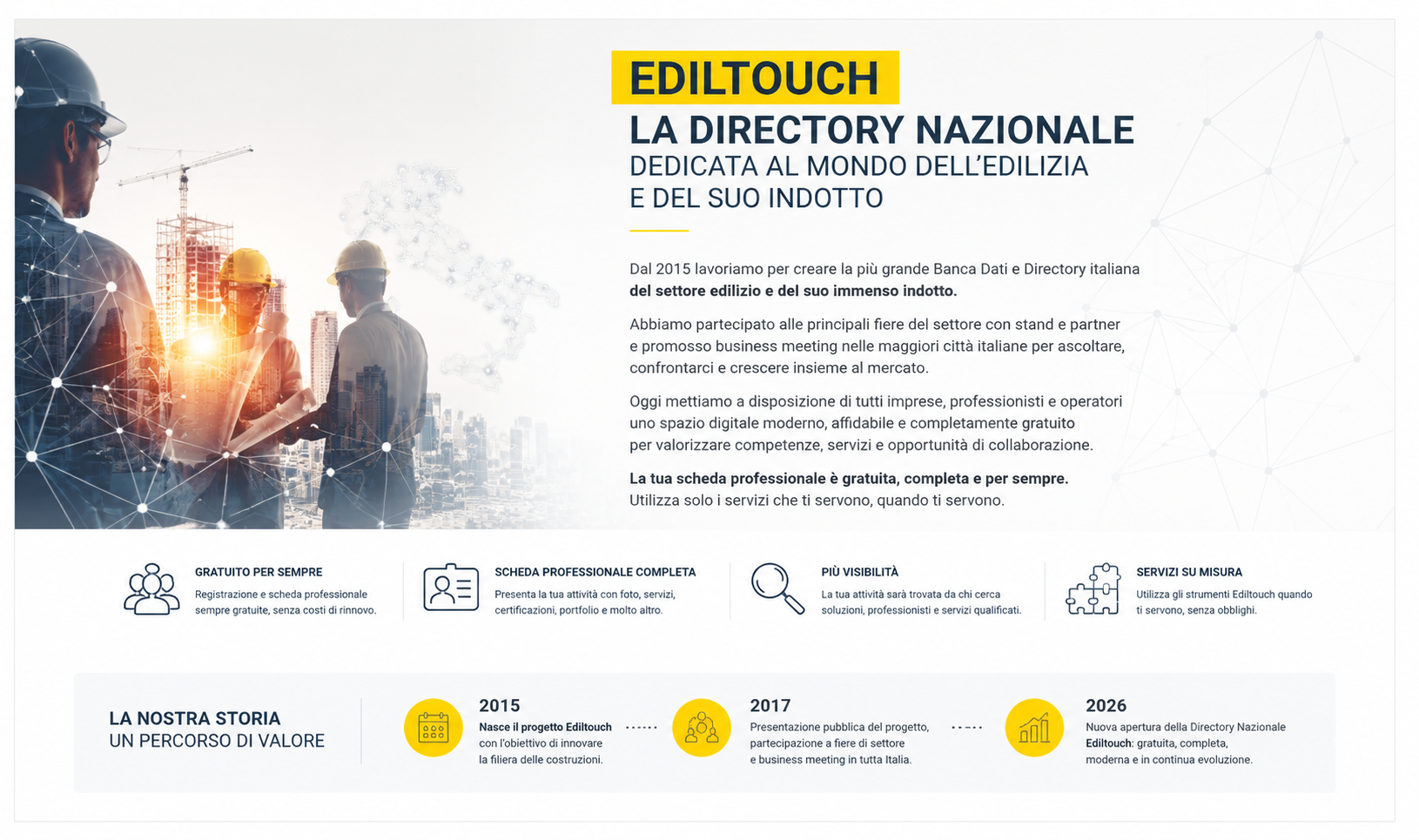 Ediltouch - La Directory Nazionale dell’edilizia e del suo indotto